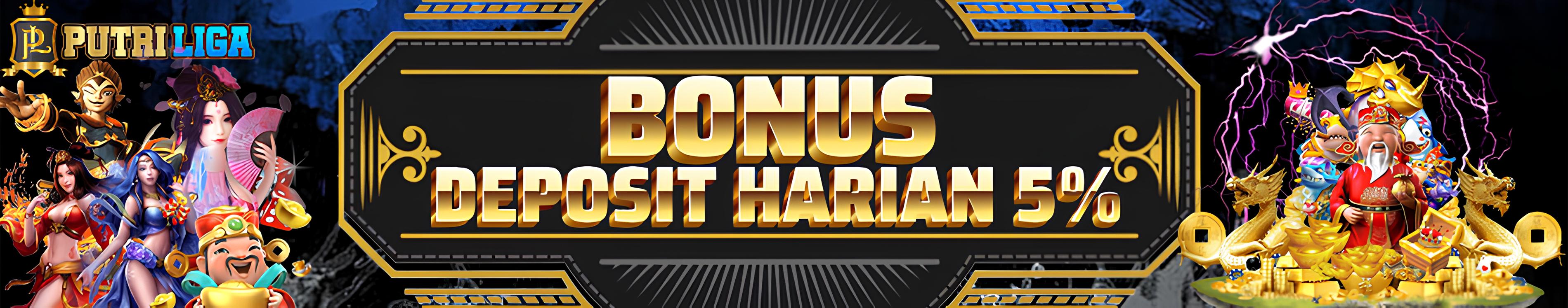 BONUS HARIAN 5%